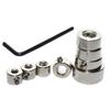 8/9Pcs Drill Bit Locator Woodwork Tools Drill Stoper Collar Set 3-16mm Depth Stop Collars For Ring Positioner With Wrench