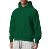 Mens Solid Fleece Hooded Sweatshirt Casual Loose Sports Long Sleeve Pullover