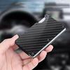 New RFID Blocking Carbon Fiber Wallet with Money Clip