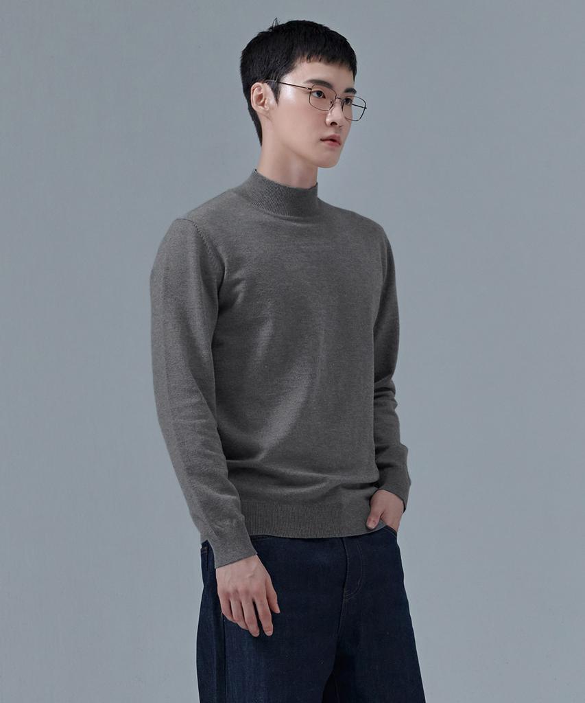 CHASECULT Men'S Essential Mock Neck Sweater-Cfzk5201D0L