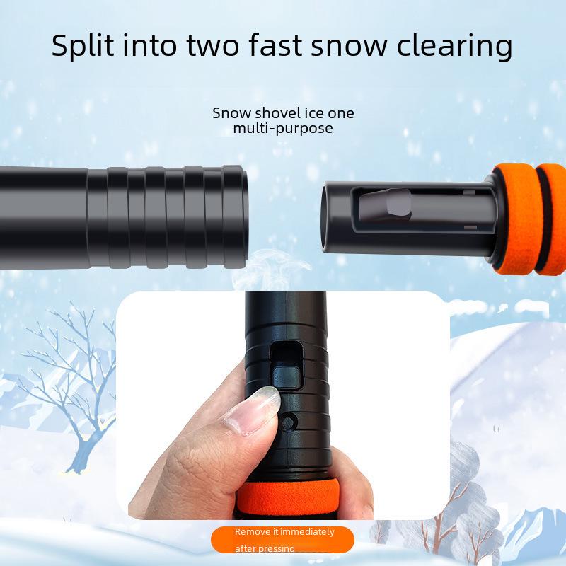 Set de lopată și răzuitoare de gheață pentru mașini cu perie