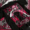 Sommarrea Unisex Elfen Lied Lucy Anime T-shirt Nyu Kaede Manga Shirt Tshirt Skräck AnimeTee Dam Kortärmad - Herr S...