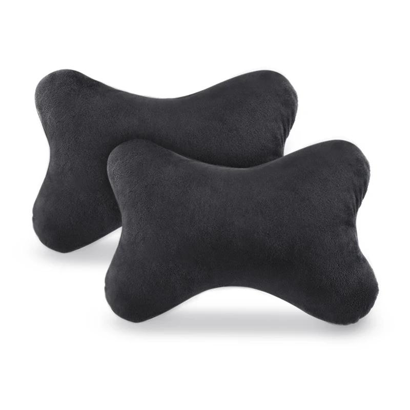2025 Hot 1/2pcs Car Headrest Cover Auto Seat Cover Head Neck Rest Pillow for BMW Performance M Power X1 X5 X7 Accessories