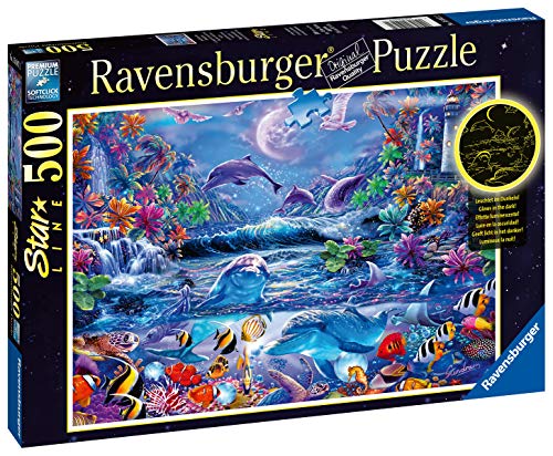 Ravensburger Moonlight Magic Jigsaw Puzzle, 500 Pieces, Finished Size: 49x36cm (15047 2) - Perfect as a Birthday or Christmas Gift