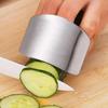 10Pcs Stainless Steel Finger Guard Cutting Shiel Adjustable Vegetable Cutting Thumb Guard Finger Protector Tools Kitchen Gadget