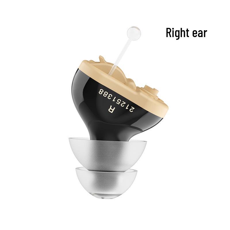 In-ear Hearing Aid Sound Amplifier for All Ages - Battery Model with Sound Collector Accessories