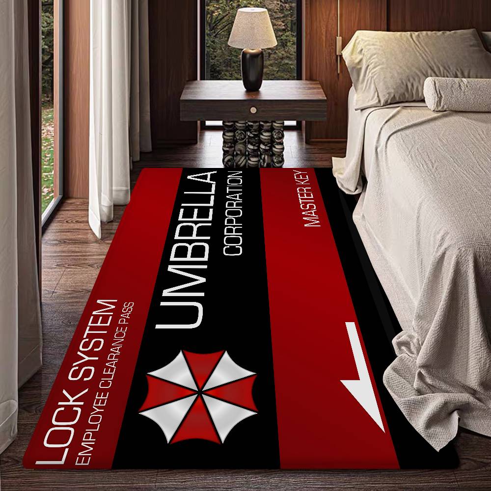 Game R-Resident E-Evil Entrance Door Mat Washable Non-Slip Living Room Sofa Chairs Area Mat Kitchen Welcome Doormat