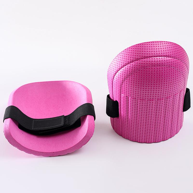 

Утолщенные влагозащитные наколенники для каменщиков, специализированная защитная экипировка для укладки плитки и защитные инструменты для садово-огородных ручных работ розовый