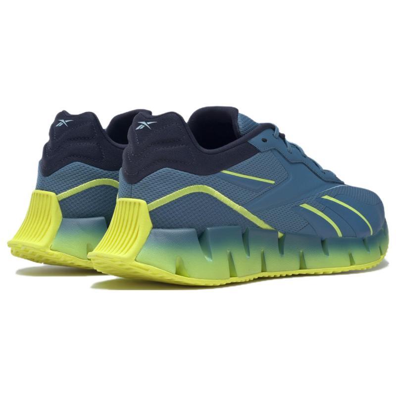 Reebok Zig Dynamica 4 'Steely Blue Acid Yellow' Sneakers HP9266