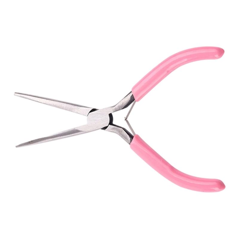 Heavy Duty Pink Crafting Pliers Featuring Reinforced Steel Construction Flexible Jaw Design Suitable For DIYer Projects