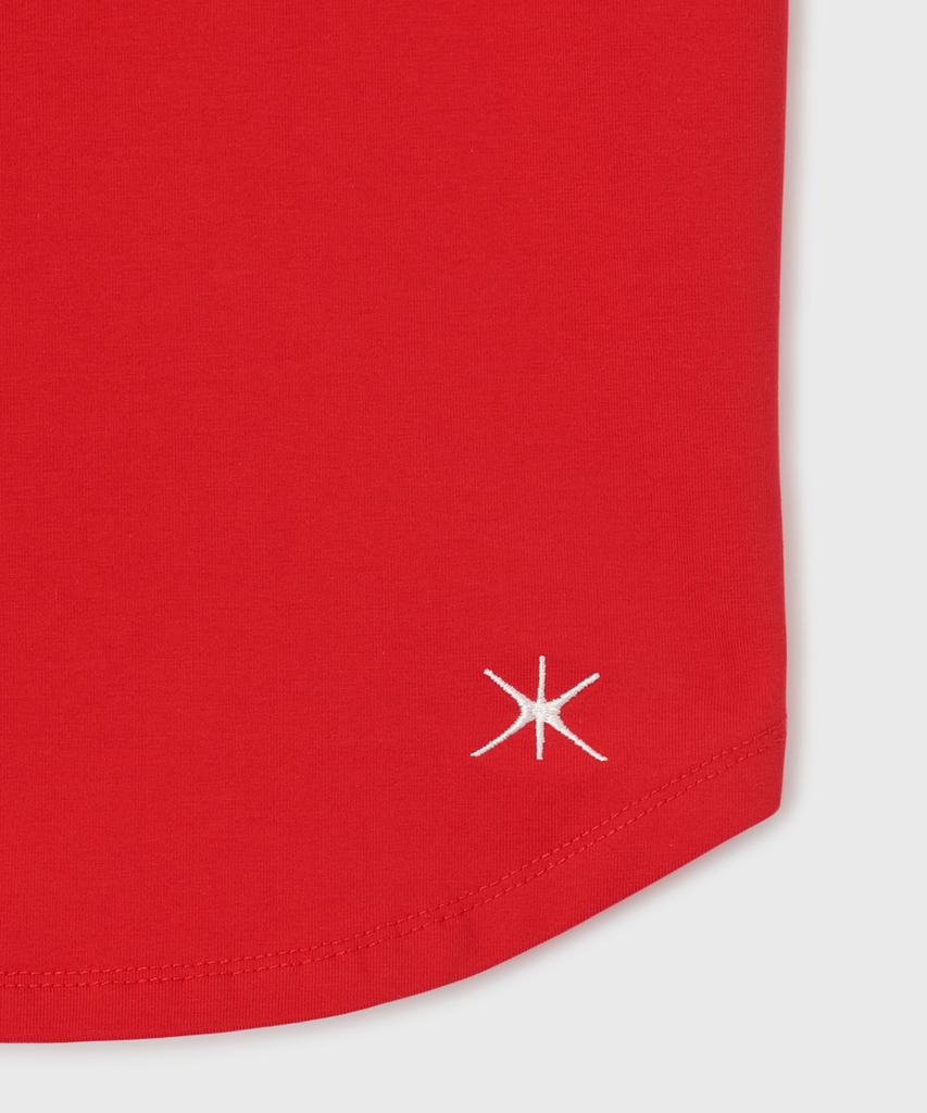 Yunse Hatchbackless Top (Red)