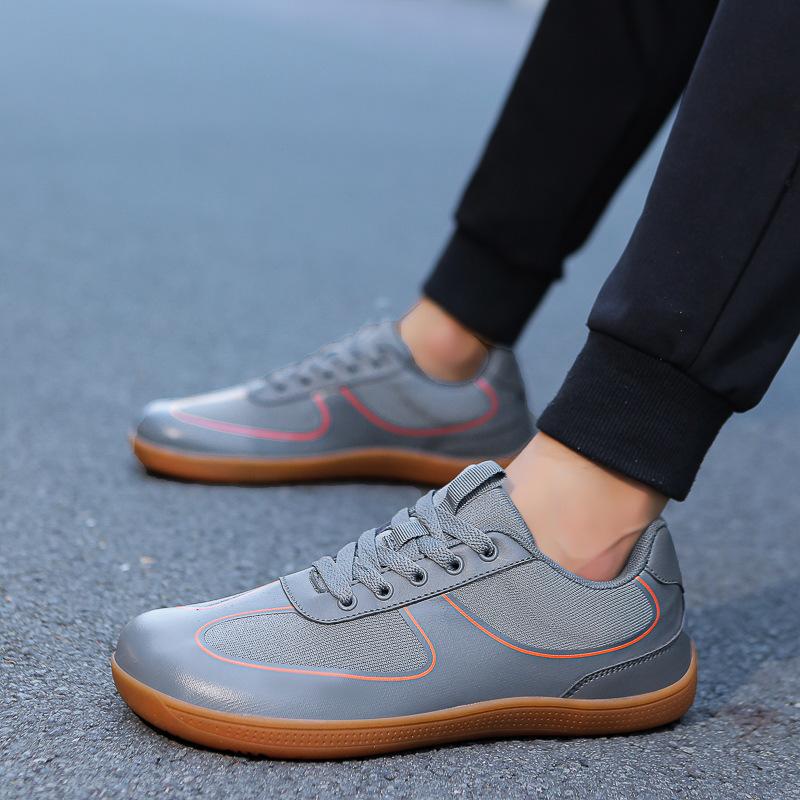 

Удобная дышащая обувь широкой колодки, парные кроссовки для бега, обувь на мягкой подошве для путешествий, спортивная обувь на весну и осень 46 серый