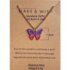 Fashion Latest Stylish Butterfly Jewellery Necklace Set for Women Pendant Necklace Gifts for Girls
