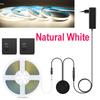 LED Light with Movable One / Dual Sensors night lights COB Lamp 220V 110V To DC 24V PIR Motion Sensor Stairs Bedroom Night Light 4