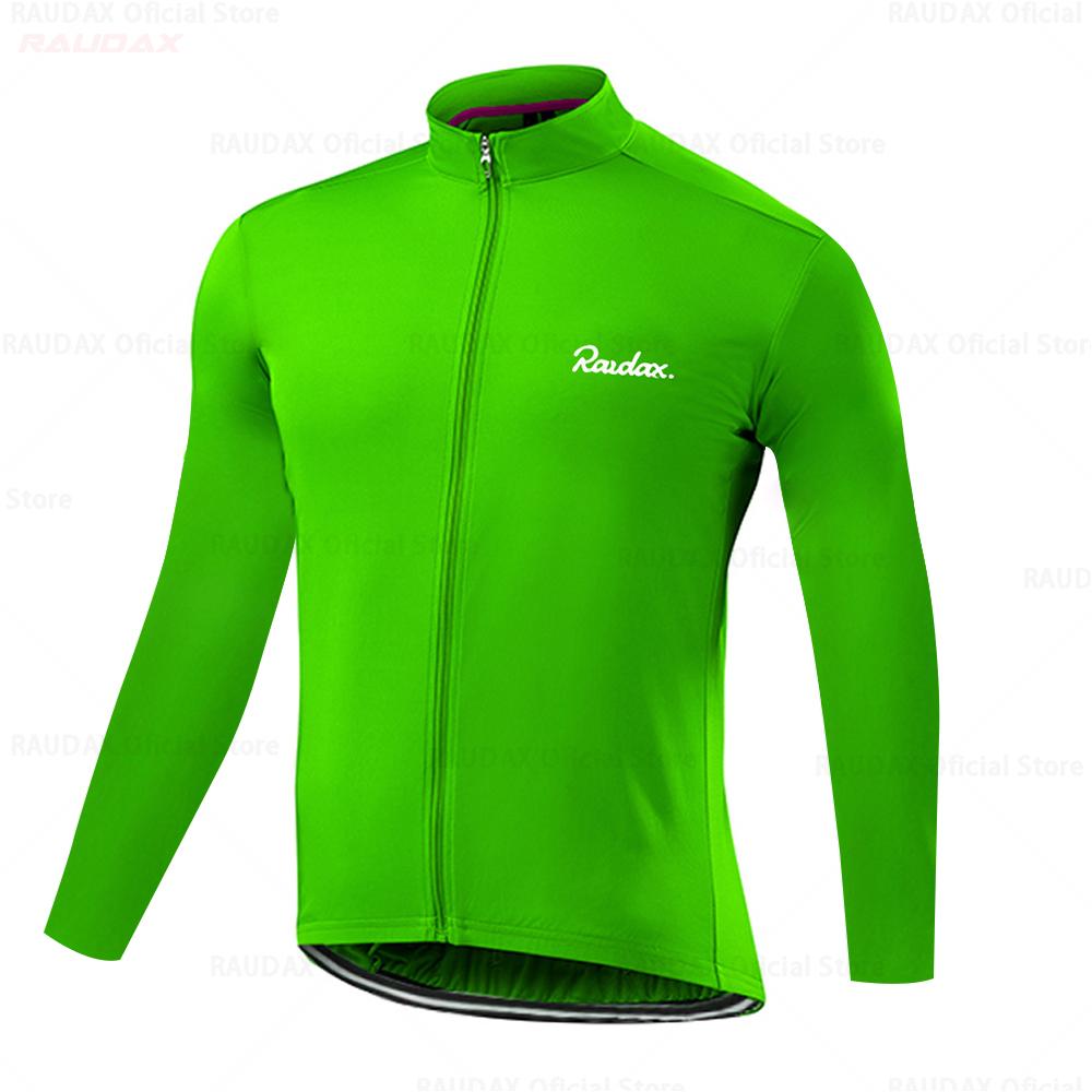 Spring Autumn Cycling Jersey 2025 Raudax Men Cycling Set Racing Bicycle Clothing Suit Breathable Mountain Bike Clothes Sportwear