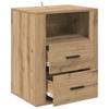 Nightstand Artisan Oak 35 X 50 X 60 Cm Engineered Wood