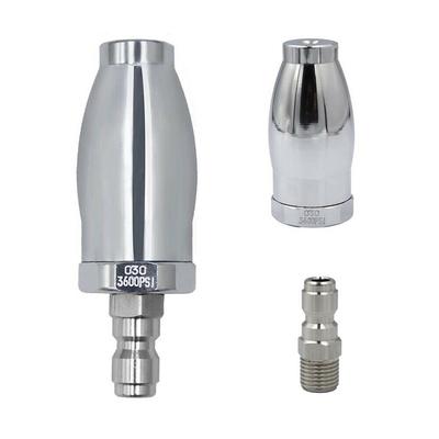 Universal Spray Nozzle 1/4" Quick Connection 3600PSI for Cold Water Pressure for Cleaning Dirty Brick Paint for Cleaning