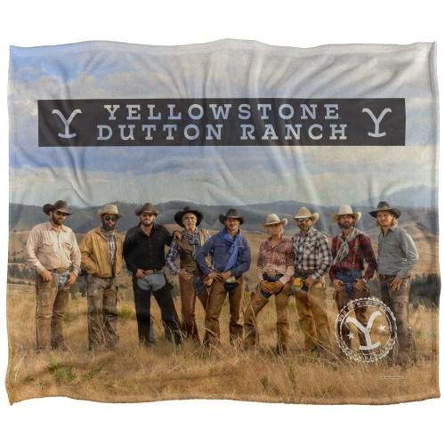 Yellowstone Dutton Ranch Silky Hands Supersoft Blanket