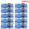 5-100PCS MT3608 DC-DC Step Up Converter Booster Power Supply Module Boost 2V-24V To 5/9/12/28V Step-up Board MAX Output 28V 2A