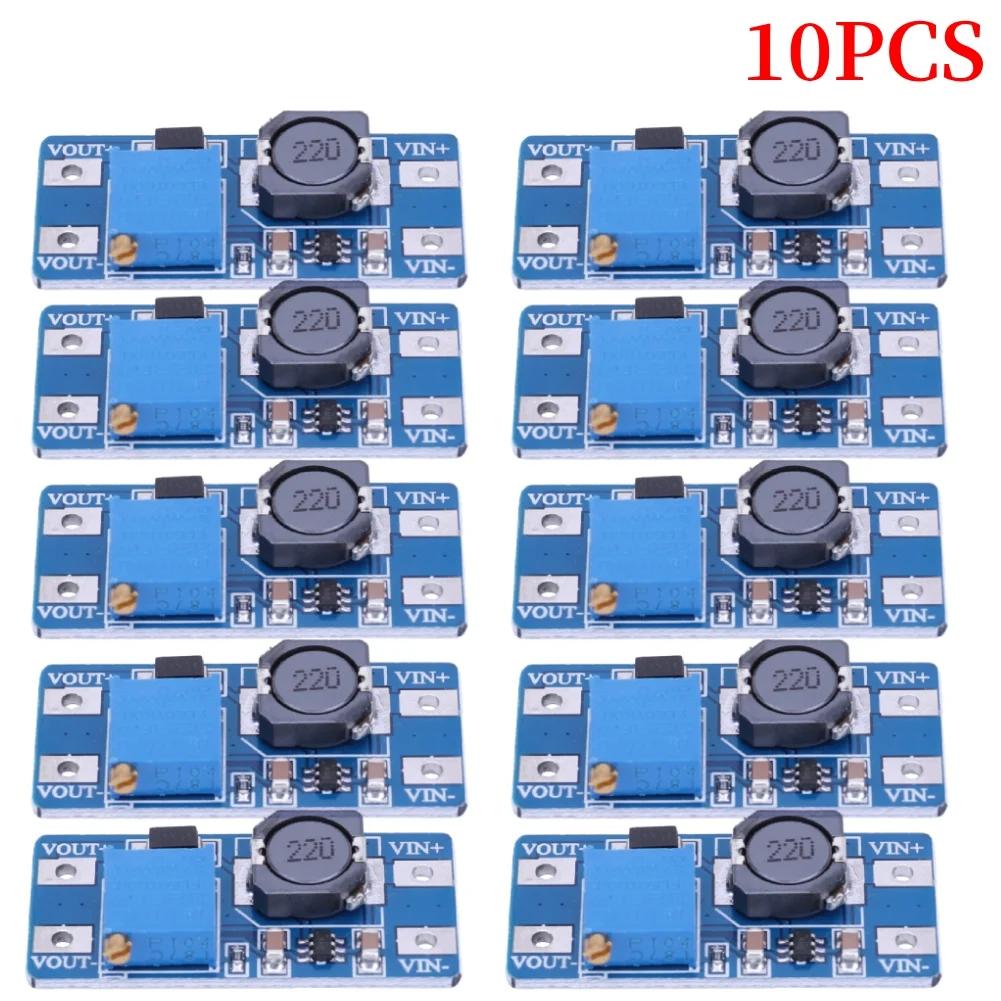 5-100PCS MT3608 DC-DC Step Up Converter Booster Power Supply Module Boost 2V-24V To 5/9/12/28V Step-up Board MAX output 28V 2A
