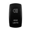 Laser-Engravable Rocker Switch Cap (No Body) - Switch Actuator Cover Replacement for 12V 24V Car Boat ATV Carling ARB Narva