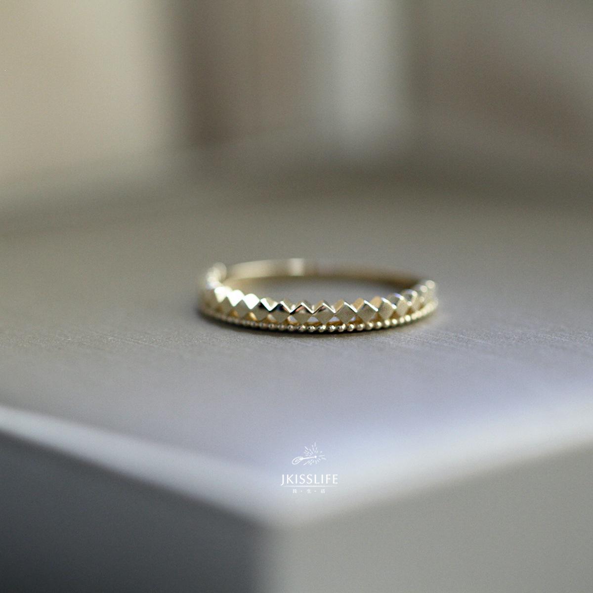 14K Gold-Plated S925 Sterling Silver Crown Ring - Elegant Japanese Style Women s Fashion Ring Size 14 серебряный