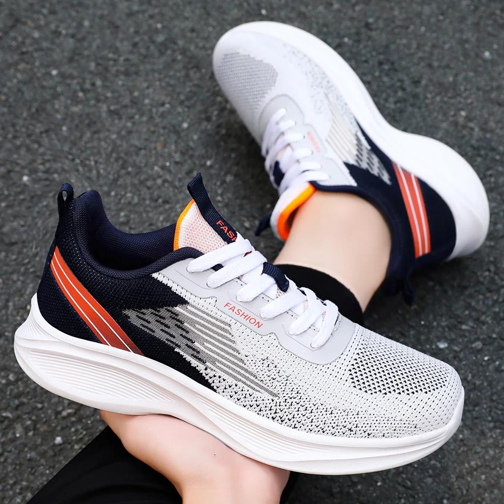 Men's Running Shoes 2025 New Lightweight Breathable Mesh Sneakers Casual Sports Shoes for Outdoor Walking Non Zapatillas Hombre