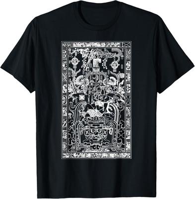 NEW LIMITED Palenque King Pakal Ancient Mayan Astronauts Time Traveler Tee S-5XL Unisex T-Shirt