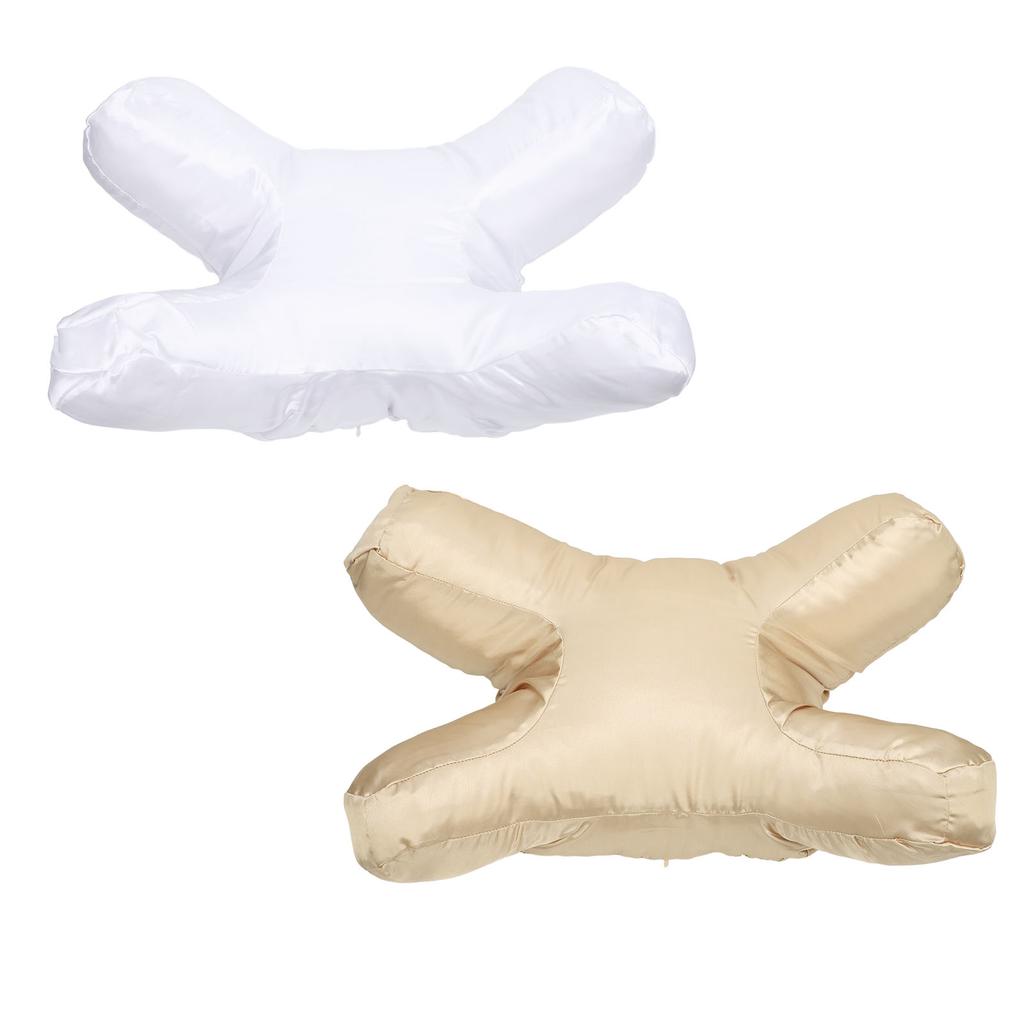 Zervikales Nackenkissen Ergonomisches Nackenstützkissen Weich mit Baumwolle gefüllt Anti-Nackensteifigkeitskissen zum Schlafen