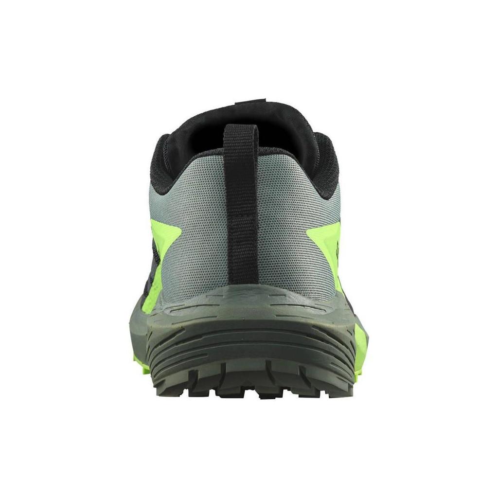 Salomon Sense Ride 5 Casual Comfortable Professional Shock Absorption Non-Slip Low-Top Outdoor Functional Shoes Unisex Shoes Black Green 473111