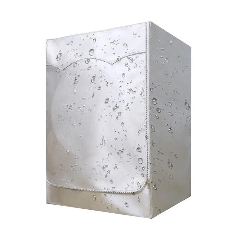 Sunscreen Dust Proof Cover Washing Machine Cover Waterproof Case Washing Machine Protective Dust Front Load Wash Dryer 4 Sizes