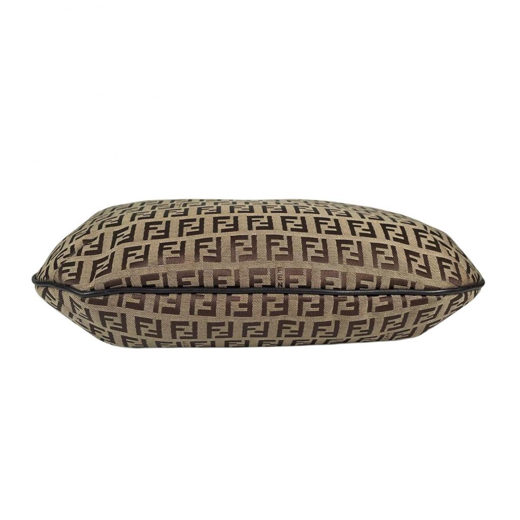 FENDI Zucchino Handbag beige Women used