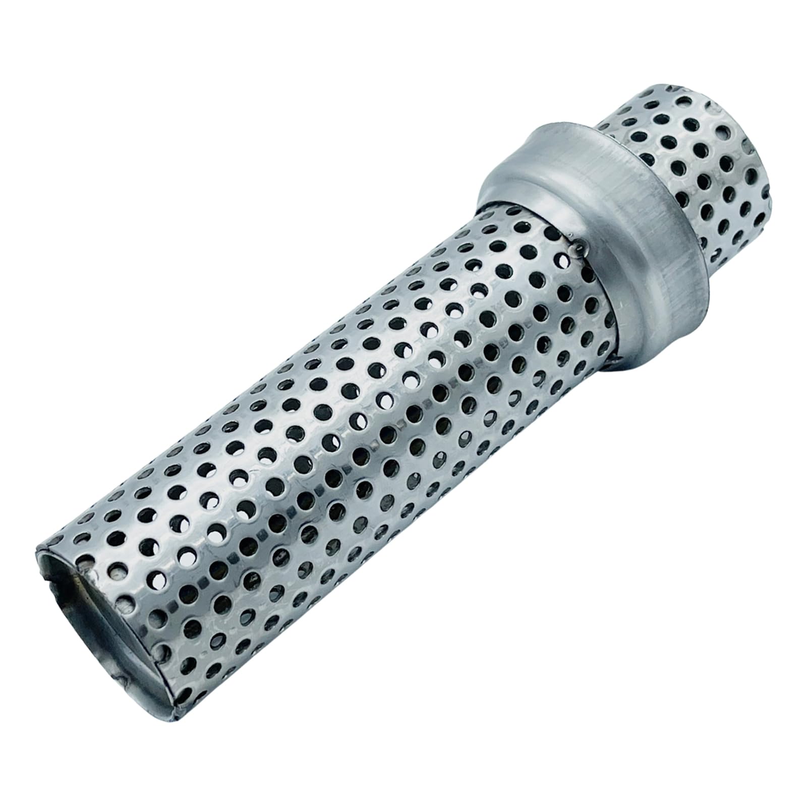 

TIGRE BLANC Universal Inner Silencer Mesh Motorcycle Exhaust Baffle Muffler Noise Muffling Volume Adjustment Motorcycle Stainless Steel 150mm Outer