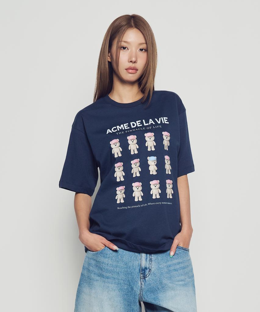 ACME DE LA VIE Plastic Ac Bear Short Sleeve T-Shirt