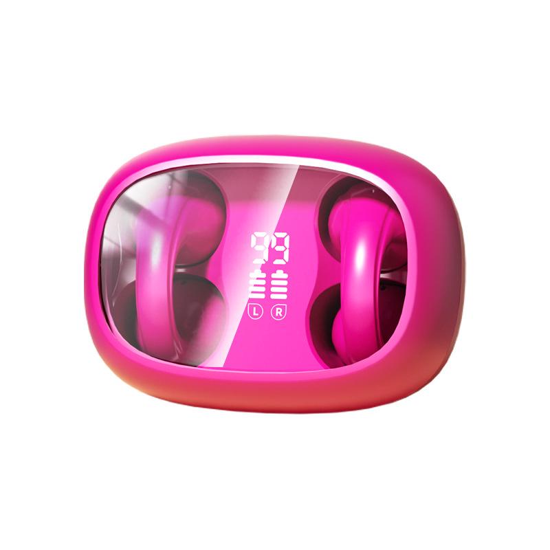 

H16 Бездротові Bluetooth навушники з кліпсою та кістковою провідністю - Висока якість звуку, Довгий час роботи від акумулятора, Спортивні та музичні розумні навушники