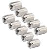 10Pcs Thread Inserts Male Female Reducing Nut Repair Tool Stainless Steel Fastener