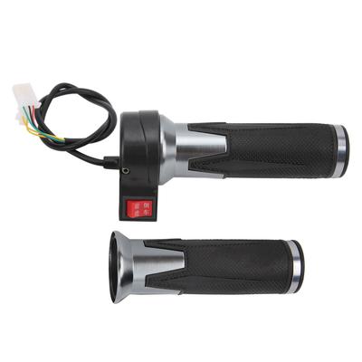 1 paire de poignées d'accélérateur pour guidon de vélo électrique avec marche avant et marche arrière