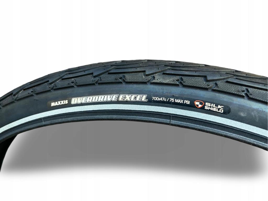 Gravel Tire Maxxis Overdrive Excel 700X47C Reflective Strip 28" Wheels