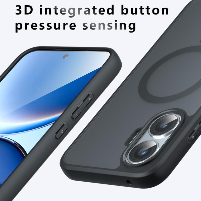 F7 for Magsafe Shockproof Matte Case for POCO F7 Hard Bumper Magnetic Wireless Charging Cover for POCO F 7