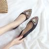 Rhinestone Soft-soled Women's Shoes, Which Can Be Rolled and Easily Carried, Ballet Flat Shoes