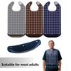 Large Size Elderly Bib Waterproof Mealtime Bib Comfortable Adult Feeding Bib  Elderly Care