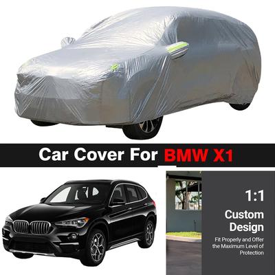 Vollständige Autoabdeckung für BMW X1 2009-2022 Outdoor SUV Sommer UV-Schutz Sonnenschutz Schnee Regen Staubschutz Abdeckung