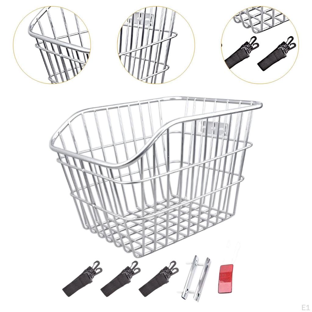 Rear Bike Basket for Convenient Cycling