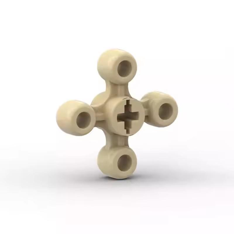 10Pcs 32072 4 Hole Rotating Shaft Gear Wheel Building Blocks Moc Accessories Compatible with Brick Children Toys