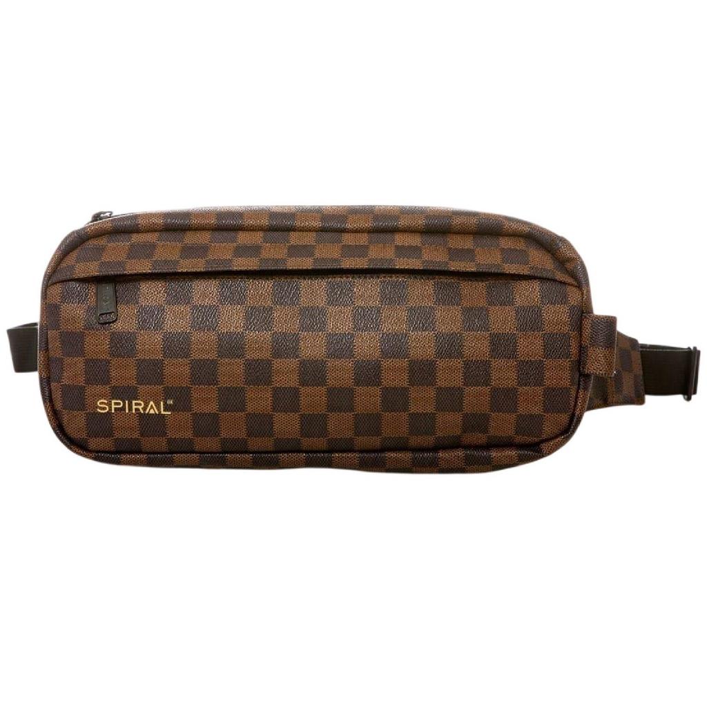 Spiral Schachbrett Bauchtasche
