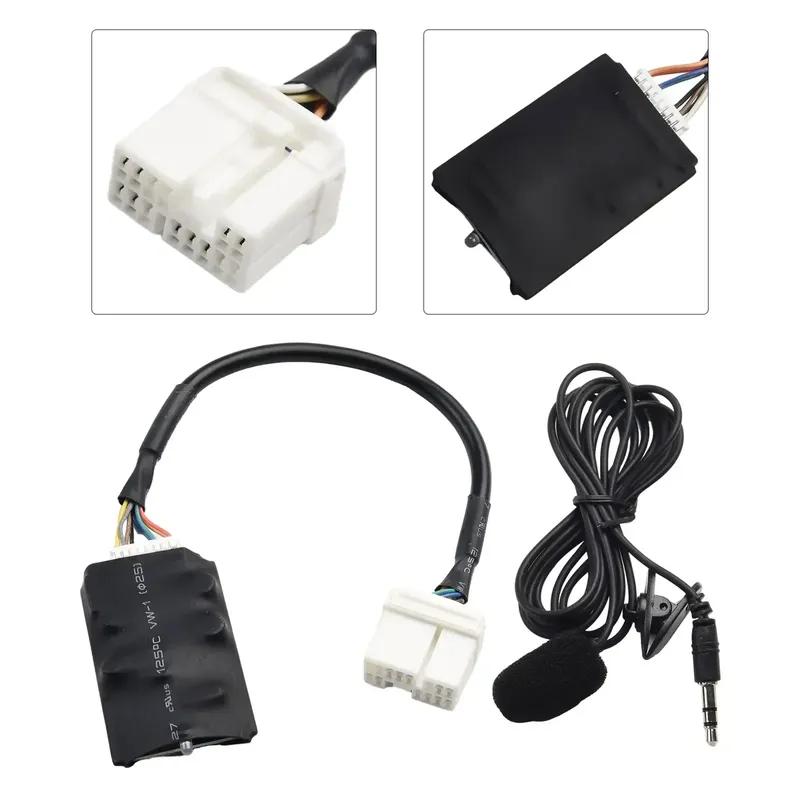 Bluetooth-Compatible Interface Cable Adapter Stereo AUX Module For Honda For Accord For Civic For CR-V For Acura CSX MDX RDX