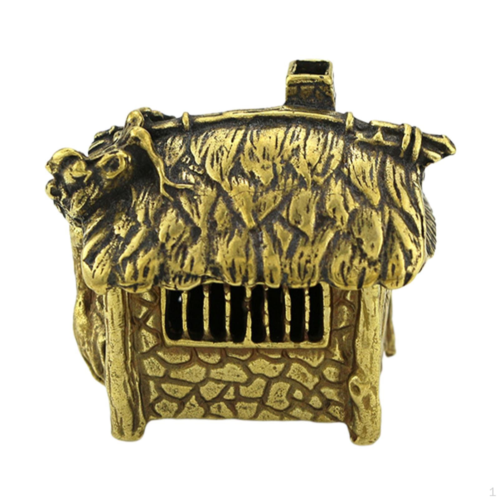 Burner Decorative Ornament Tea Ceremony Cottage for Tabletop