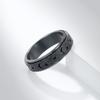 Star and Moon Ring, Hollow Rotating Decompression Anti-anxiety Ring, Popular Hand Jewelry Neutral