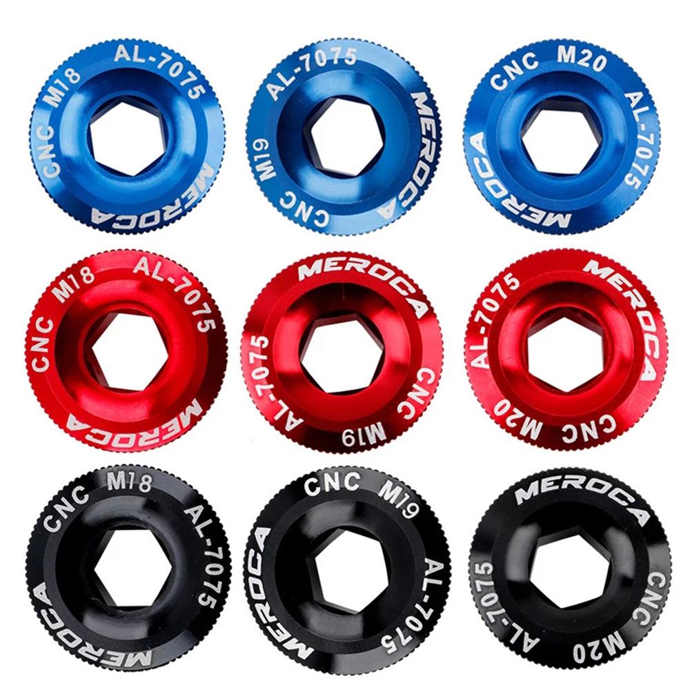 Bicycle Parts Bottom Bracket Crank Arm Fixing Bolt Crank Cover Crank Bolt Cover Cap Crankset Screws
