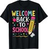 Welcome Back To School Shirts for Women Teacher Lets Do This T-Shirt